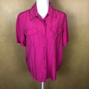 Woman’s blouse, size small, 100% silk